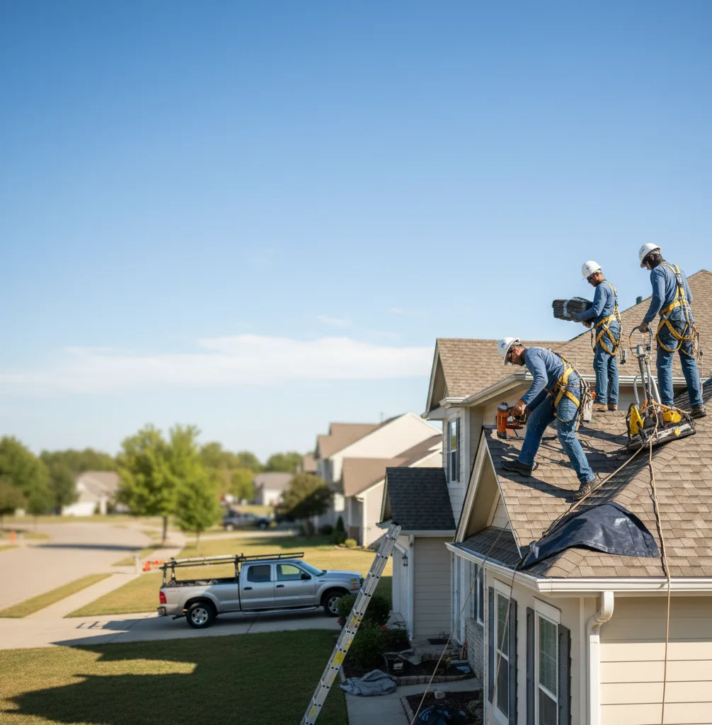 Roof Repair in Sherman